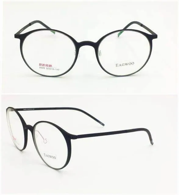 Pure Retro Titanium Eyeglasses