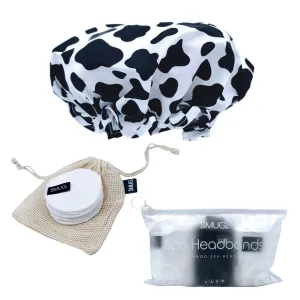 Shower & Spa Set - Cow Print