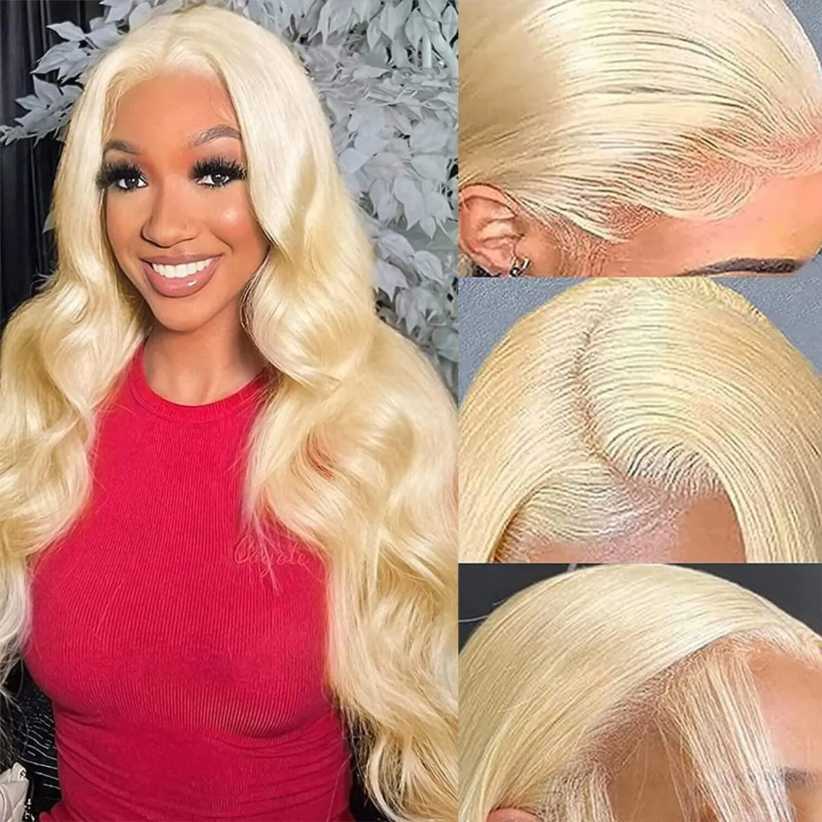 Wear and Go Glueless Lace Front Wigs Pre Plucked Deep Wave