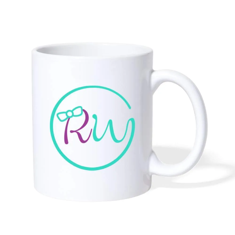 White Signature Logo Mug