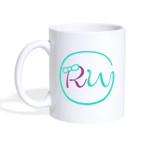 White Signature Logo Mug