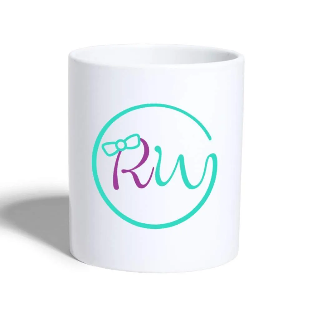 White Signature Logo Mug