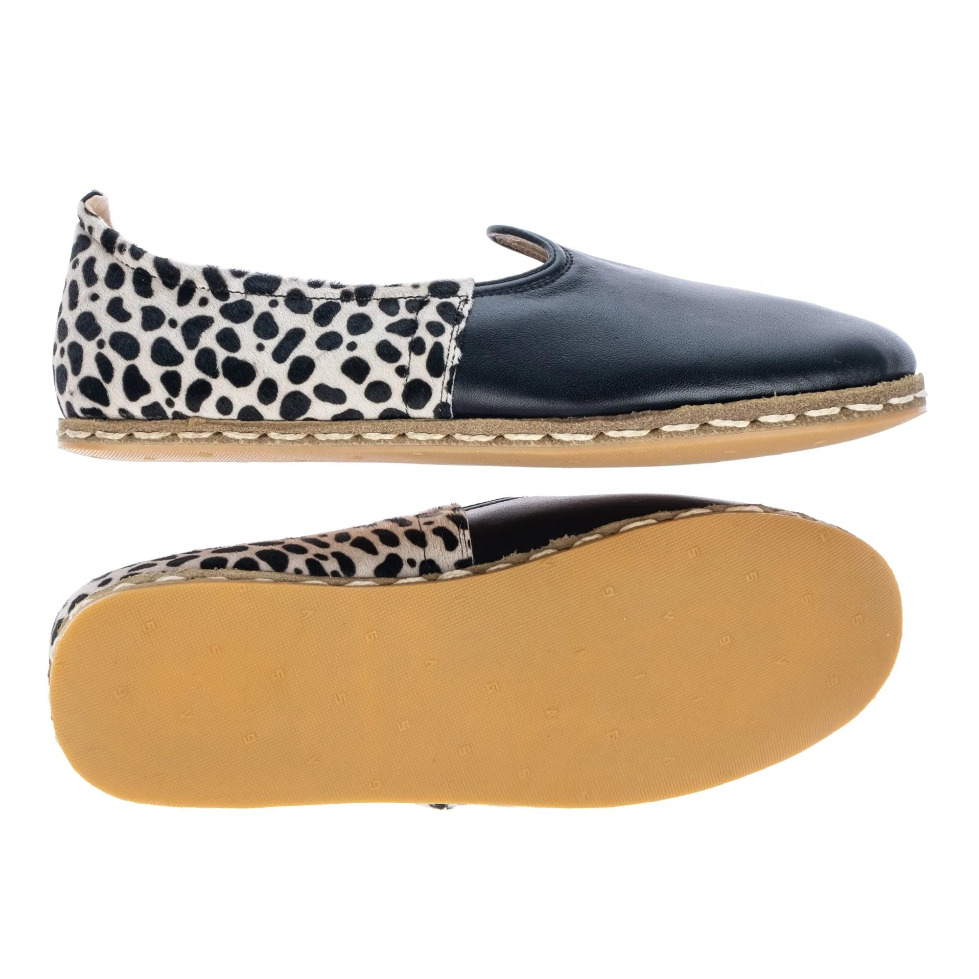 Women's Polka Dots Slip On Shoes